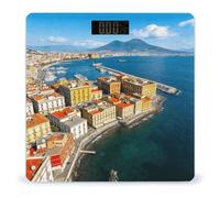 Naples Smart - Bilancia digitale ad alta precisione, con ampio display LCD, bilancia durevole per uso domestico, misura peso fino a 180 kg