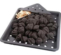 Napoleon - Affumicatore in ghisa, con Inserto a carbonella, Colore: Nero