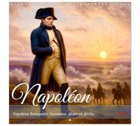 Napoléon Bonaparte (Calendrier mural carré 2026 30 x 60 cm (ouvert)) Calendrier double avec une page pour vos prises de notes