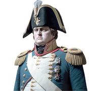 Napoleon Bonaparte (Uniform) Half Body Buddy Cutout