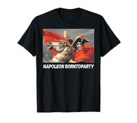 NAPOLEON BORNTOPARTY X Si intensifica eh - Vino vino spumante Fun Maglietta