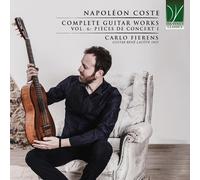 Napoleon Coste Audio Napoleon Coste - Complete Guitar Works Vol.6. Pieces D (CD)