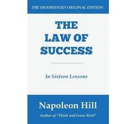 Napoleon Hill The Law of Success (Tascabile)