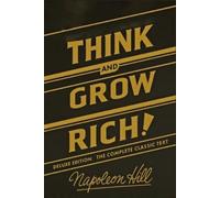 Napoleon Hill Think and Grow Rich Deluxe Edition (Tascabile)