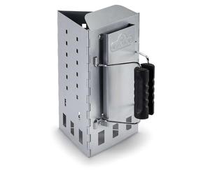 Napoleon Jetfire 67801 - Starter per Barbecue a carbonella, in Acciaio Inox, Pieghevole, Facile da Montare, accende Il Carbone del 30% più Veloce, per griglia a Carbone