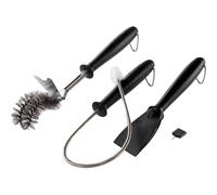 Napoleon 62045 Set per la Pulizia del Gas Attrezzo per Barbecue Set Acciaio Inossidabile