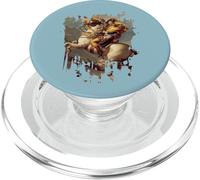 Napoleone attraversando le alpi grunge PopSockets PopGrip per MagSafe