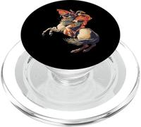 Napoleone Bonaparte con cavallo arte pittura Alpi regalo PopSockets PopGrip per MagSafe