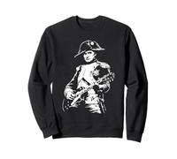 Napoleone Bonaparte Suonare Chitarra Design Felpa