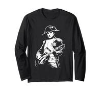Napoleone Bonaparte Suonare Chitarra Design Maglia a Manica