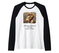 Napoleone Che attraversa Le Alpi con Occhiali da Sole Maglia con Maniche Raglan