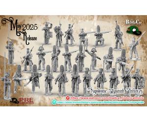Napoleonic Spanish Infantry - Wargames - historical