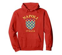 Napoli Bandiera Impero Romano Italia Souvenir Italia Napoli Bandiera Felpa con Cappuccio