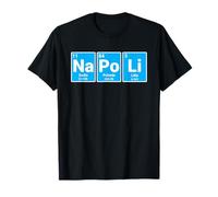 Napoli Chimica Umorismo Nerd Tavola Periodica Scienza Maglietta