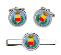Napoli Città (Italia) Gemelli E Fermacravatta Set