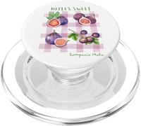 Napoli fig grafica italiana estate Napoli Campania Italia PopSockets PopGrip per MagSafe