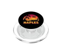 Napoli Florida Alligator Tramonto Retro Travel PopSockets PopGrip per MagSafe