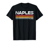 Napoli Florida Retro Design Napoli FL Maglietta