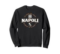 Napoli Italia Coordinate Etichetta 2C Felpa