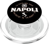 Napoli Italia Coordinate Etichetta 2C PopSockets PopGrip per MagSafe