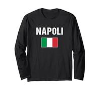 Napoli Italia Naples Italia Bandiera Italiana Napoli Maglia a Manica
