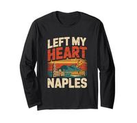 Napoli Italia Retro Souvenir Vacanza Vacanza Maglia a Manica