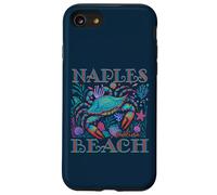 NAPOLI SPIAGGIA FLORIDA BLUE CRAB ESTATE SPIAGGIA REGALI PER LE VACANZE Custodia per iPhone SE (2020) / 7 / 8
