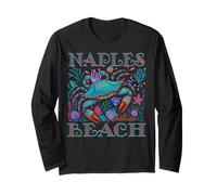 NAPOLI SPIAGGIA FLORIDA BLUE CRAB ESTATE SPIAGGIA REGALI PER LE VACANZE Maglia a Manica