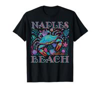 NAPOLI SPIAGGIA FLORIDA BLUE CRAB ESTATE SPIAGGIA REGALI PER LE VACANZE Maglietta