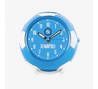 NAPOLI SVEGLIA ANALOGICA CELESTE A FORMA DI PALLA - LOWELL - PRODOTTO UFFICIALE