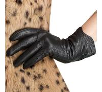 Nappaglo Nappa Pelle Touchscreen Guanti Caldo Agnello Handmade Per le Donne