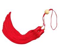 Nappe cinesi con spada Tai Chi, morbide ed eleganti nappe fatte a mano for borse, cinghie artigianali, accessori decorativi, souvenir, decorazioni for la casa(Red)