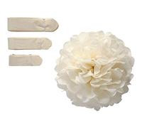 Nappe di carta, dimensioni 12 x 35 cm, 14 g, bianco, 12 pezzi