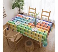Nappe Tableau Périodique Des Éléments Nappe De Table Déperlante Couverture De Table Rectangle Nappes Pour Jardin Dîners Salle À Manger 137X183Cm