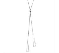 Nappel Long Triangle Charm Cipante Collana Girocollo per Le Donne Gioielli da Sposa
