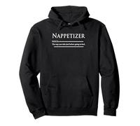 Nappertizer Definition Funny Sleep Napping Lovers Men Women Felpa con Cappuccio