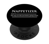 Nappertizer Definition Funny Sleep Napping Lovers Men Women PopSockets PopGrip Adesivo