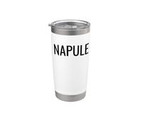 Napule Napoli Naples Italy Bicchiere termico in acciaio inox doppia parete