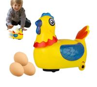 Naqqios Electric Toy Hen Laying Eggs Easter Chick Interactive Toy