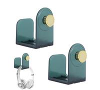 Naqqios Ganci per cappotti - Ganci da cucina trasparenti per strato adesivo da parete, gancio da appendere alla parete della cucina, appendiabiti trasparente per ingresso per lobby bagno,