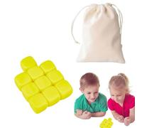 Naqqios Gioco Di Cattura Di Pietra: Pietre per Bambini, Giocattoli Colorati Di Costruzione | Blocchi Di Costruzione In Silicone, Giocattolo Educativo con Blocchi Impilabili per Ragazzi E Ragazze