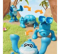 Naqqios Jouets À Remonter Pour enfantss - Jouets À Remonter Gorilla, Jouet Mécanique Gorilla Kids | Jouets À Remonter En Forme D'animal Mignon, Orang-outan, Retournement, Saut Périlleux Pour enfantss