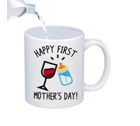 Naqqios Mother's Day Ceramic Tea Cup Creative Drink Cup Gift Mom Coffee Mug