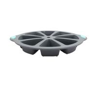 Naqqios Non Stick Silicone Pizza Mold 8 Slot Triangle Baking Mold