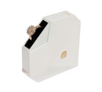 Naqqios Piccolo Portagioie -scatola Di Anelli In Cuore, Scatola Di Gioielli A Cuore | Scatola Di Anelli Interni In Velluto In Movimento E Liscio, Scatola Rossa Per Il Fidanzamento Di Nozze A Jo