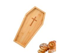 Naqqios Vassoio di servizio Halloween | Vassoio antipasto zucca cofanetto di legno,Piatto da tavolo Halloween per formaggio frantumi frutta feste matrimoni