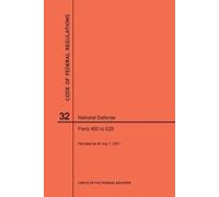Nara Code of Federal Regulations Title 32, National Defense, Parts 4 (Tascabile)