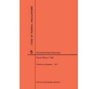 Nara Code of Federal Regulations Title 5, Administrative Personnel, (Tascabile)