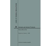 Nara Code of Federal Regulations Title 9, Animals and Animal Product (Tascabile)