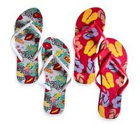 NARAMAKI® Infradito Donna a Tema Futta - Infradito Mare e Piscina Adulti - Ciabatte Estive (VERDE, Sistema Taglie Calzature EU, Adulto, Donna, Numero, Media, 41)